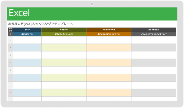 顧客の声VOC